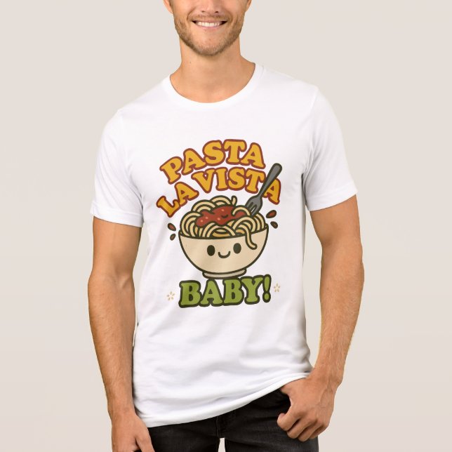 T-shirt En Tri-matière Pasta La Vista (Recto)