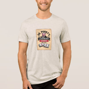 T-shirt En Tri-matière Pastilles au goût de jambon du Dr Porky (fictif)