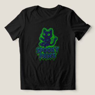 T-shirt En Tri-matière Pâtes éffrayantes - Luminosité du néon   NOIR SEUL