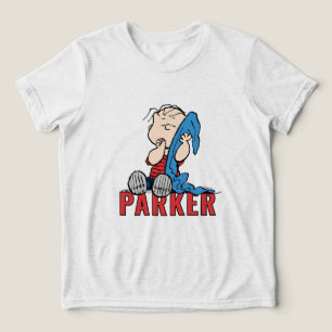 T-shirt En Tri-matière Peanuts   Linus & Son Plaid