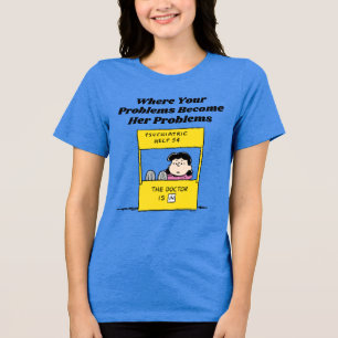 T-shirt En Tri-matière Peanuts Lucy & the Doctor Is In