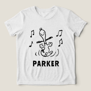 T-shirt En Tri-matière Peanuts   Snoopy Danse