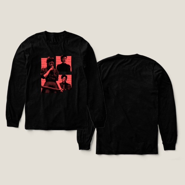 T-SHIRT  EN TRI-MATIÈRE PEARL (Motif recto et verso)