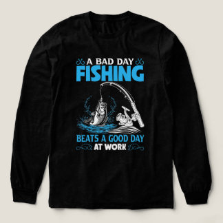 T-shirt En Tri-matière Pêche drôle Rétro Vintage Pêcheur