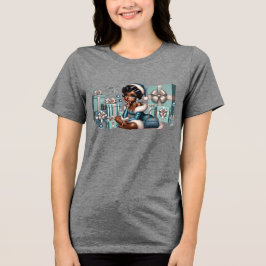 T-shirt En Tri-matière Père Noël Baby