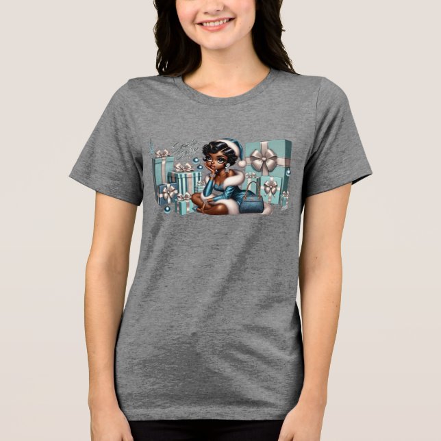 T-shirt En Tri-matière Père Noël Baby (Recto)