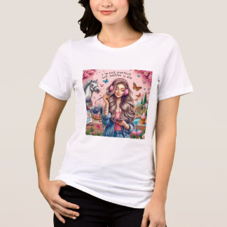 T-shirt En Tri-matière Perfect Girl