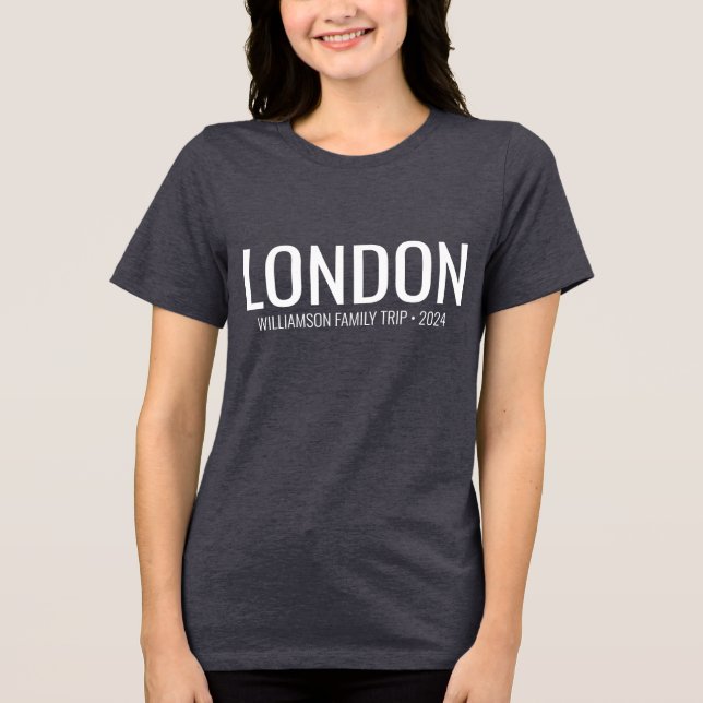 T-shirt En Tri-matière Personnalisé Famille Vacances Réunion Retrouvaille (Recto)
