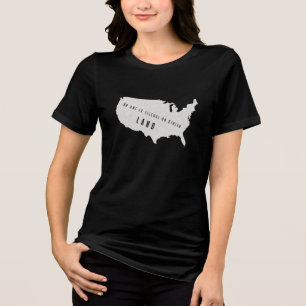 T-shirt En Tri-matière Personne n'est illégal sur une terre volée – Badge