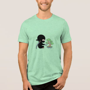 T-shirt En Tri-matière Petit Ninja arrosage Bonsai Tree