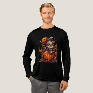 T-shirt En Tri-matière Petit squelette de gobelin citrouille Halloween