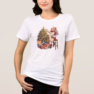 T-shirt En Tri-matière Petite fille Anime tailler l'arbre