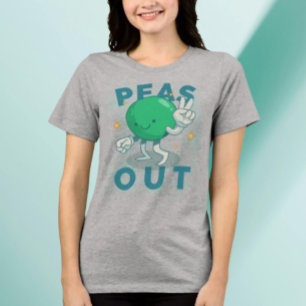 T-shirt En Tri-matière Petits Pois Dehors Chemise De Paix