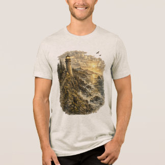 T-shirt En Tri-matière Phare de la Côte Sauvage – Phare Vintage