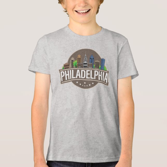 T-shirt En Tri-matière Philadelphia Pennsylvania (Recto)