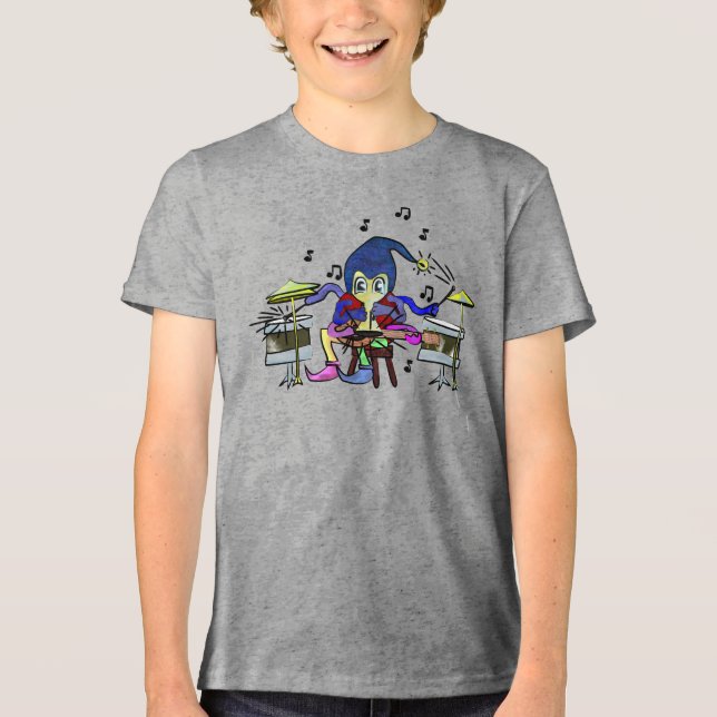 T-shirt En Tri-matière Phony Le Mec De La Musique (Recto)