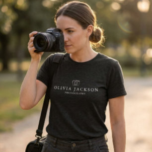 T-shirt En Tri-matière Photographe Personnalisé Moderne   Amour de la Pho
