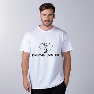 T-shirt En Tri-matière Pickleball Appelle