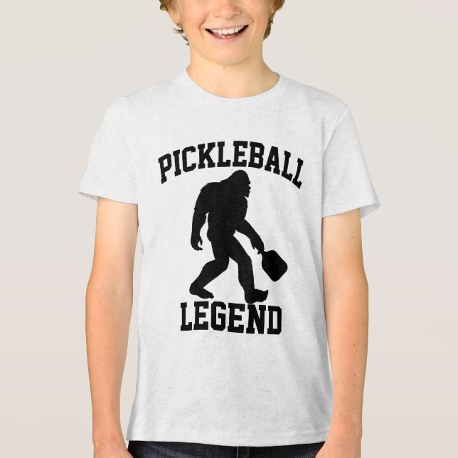 T-shirt En Tri-matière Pickleball Legend Funny Bigfoot (Recto)