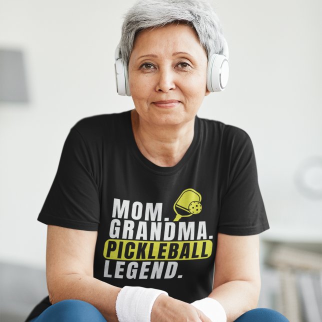 T-shirt En Tri-matière Pickleball Legend Tee for Moms & Grandmas (Créateur téléchargé)