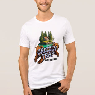 T-shirt En Tri-matière Piège d'ours évitez l'île
