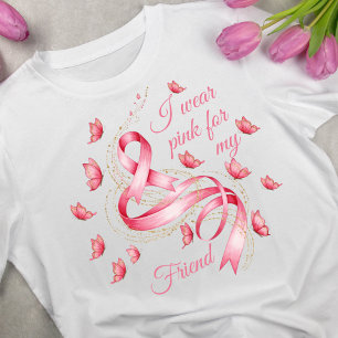 T-shirt En Tri-matière Pink Ribbon Sensibilisation au cancer du sein