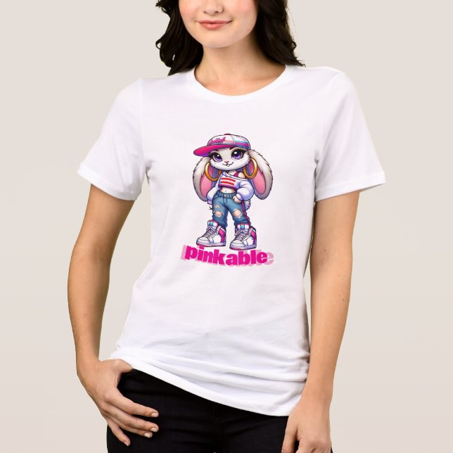 T-shirt En Tri-matière Pinkable T-Shirt (Recto)