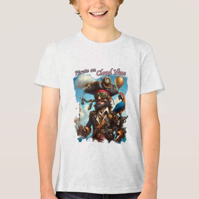 T-shirt En Tri-matière Pirate sur Cloud Nine (Recto)