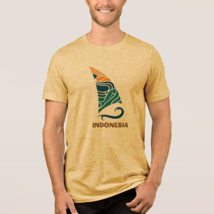 T-shirt En Tri-matière Plage de Papouasie – Paradis tropical de l'Indonés
