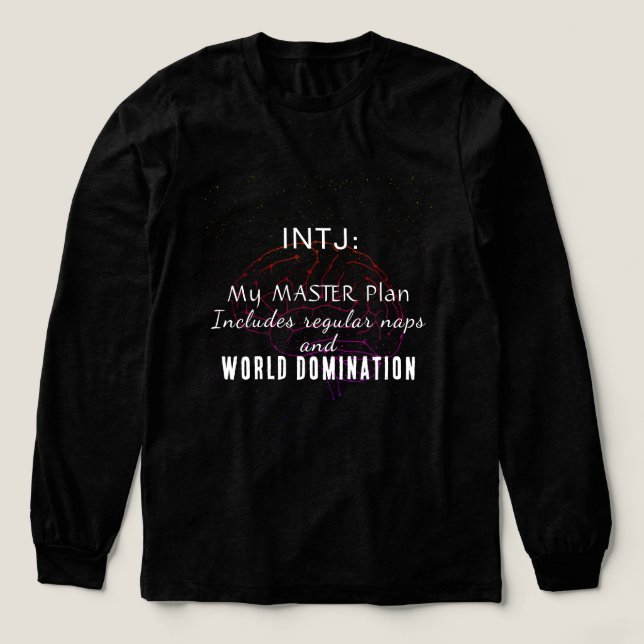 T-shirt En Tri-matière Plan directeur INTJ (Motif devant)