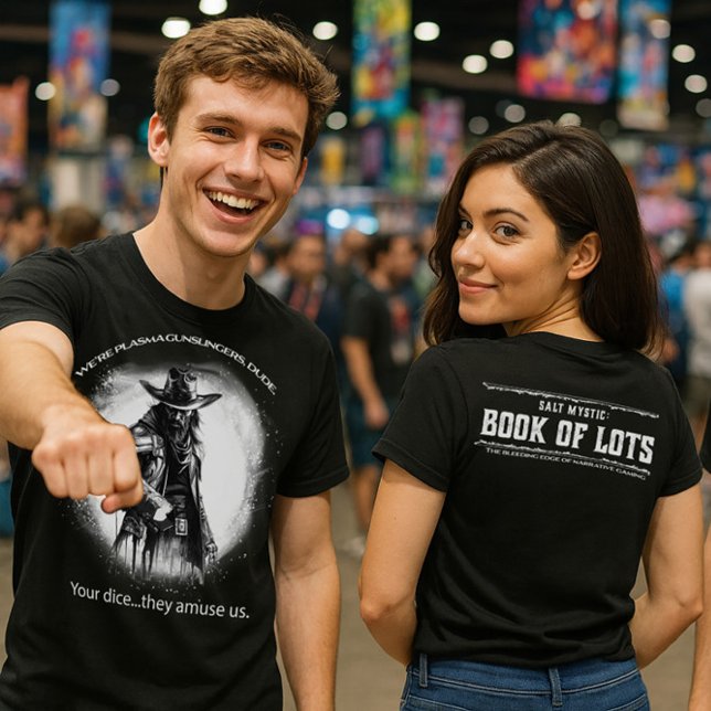 T-shirt En Tri-matière Plasma Gunslinger - Indie Sci-Fi & Imaginaire RPG (Créateur téléchargé)