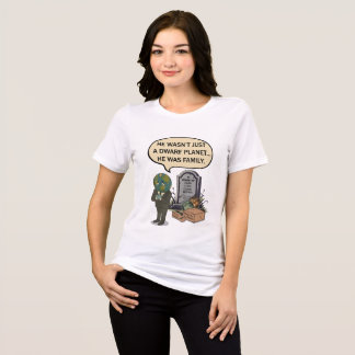 T-shirt En Tri-matière Pluton N'oubliez Jamais Planète Naine Humour Spati