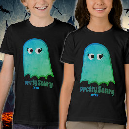T-shirt En Tri-matière Plutôt Effrayant Maigre Drôle Halloween Enfants