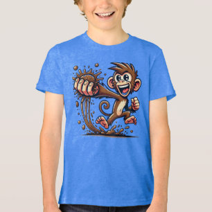 T-shirt En Tri-matière Poo Floride Singe Mayhem