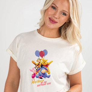 T-shirt En Tri-matière Pooh & Friends Aquarelle Premier Anniversaire Mama