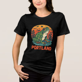 T-shirt En Tri-matière Portland Frog