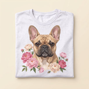 T-shirt En Tri-matière Portrait de compagnie floral Gouache Bloompup