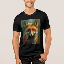 Portrait de Renard Rouge Artistique - Peinture à l