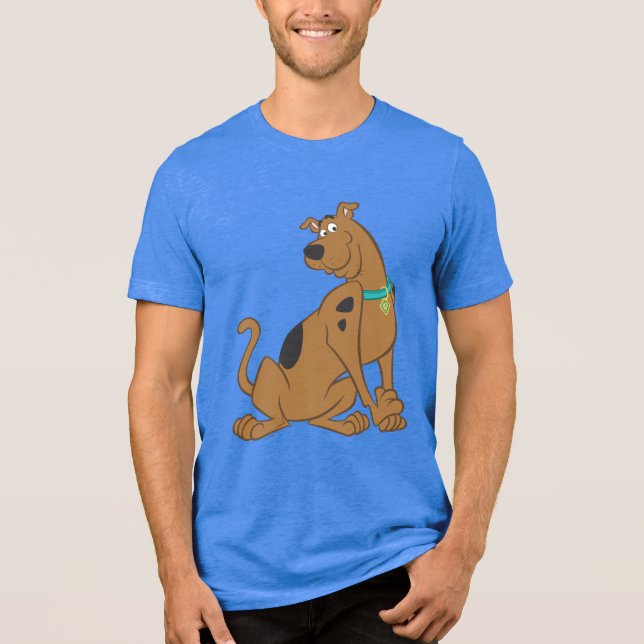 T-shirt En Tri-matière Pose Scooby-Doo Bashful (Recto)