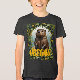 T-shirt En Tri-matière Pour L'Amour De L'Oregon