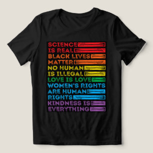 T-shirt En Tri-matière Pour l'égalité pour la démocratie pour tous
