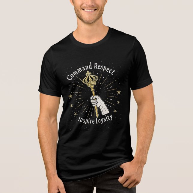 T-shirt En Tri-matière "Pouvoir royal et loyauté (Recto)