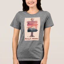 Préparez-vous à l'aventure Tri-Blend Shirt