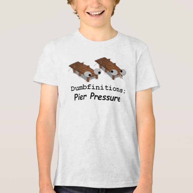 T-shirt En Tri-matière Pression du quai ou de l'homologue (Recto)