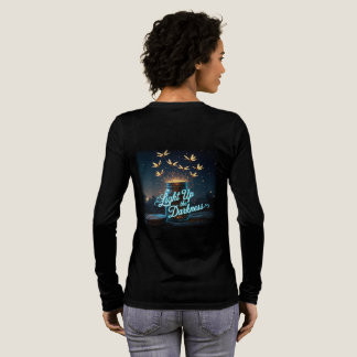T-shirt En Tri-matière Prévention du suicide : "Lumière sur l'obscurité"