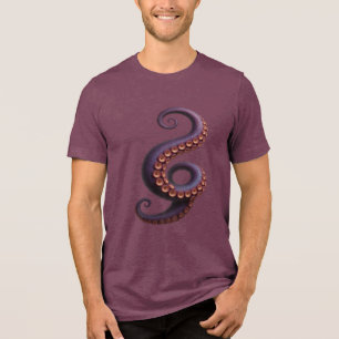 T-shirt En Tri-matière Problème Tentacle - Conception d'intrus 3D