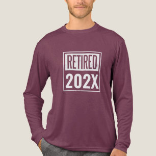 T-shirt En Tri-matière Professeur à la retraite sur mesure