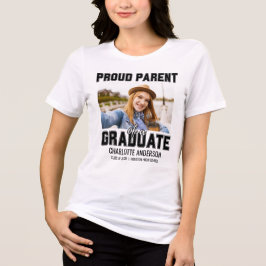 T-shirt En Tri-matière Proud Parent Of A Graduate Graduation 