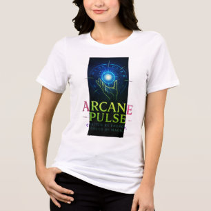 T-shirt En Tri-matière Pulse d'arcane   Vibes sombres uniquement