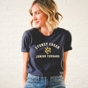 T-shirt En Tri-matière Pumas Junior Cougars de Stoney Creek Navy